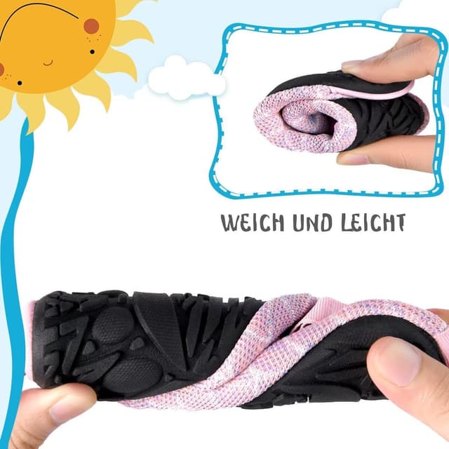 Detalle 1 de Kyopp Hausschuhe für Kinder, rutschfest