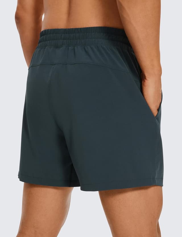 Detalle 2 de Short de sport CRZ YOGA à séchage rapide pour homme avec poches (13/18/23 cm)