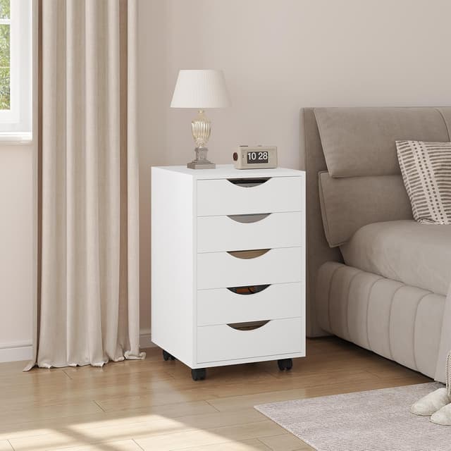 Detalle 2 de WOLTU Rollcontainer mit 5 Schubladen