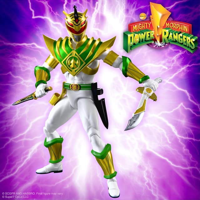 Detalle de Super7 ULTIMATES! Mighty Morphin Power Rangers Lord Drakkon 7" Action Figure (with Accessories)
