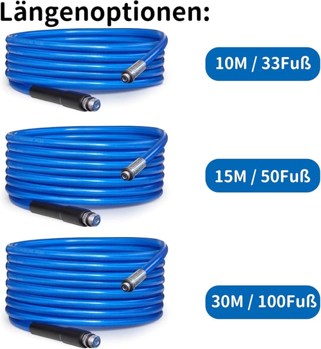Detalle 2 de NAMOTEK Rohrreinigungsschlauch 10 m Set