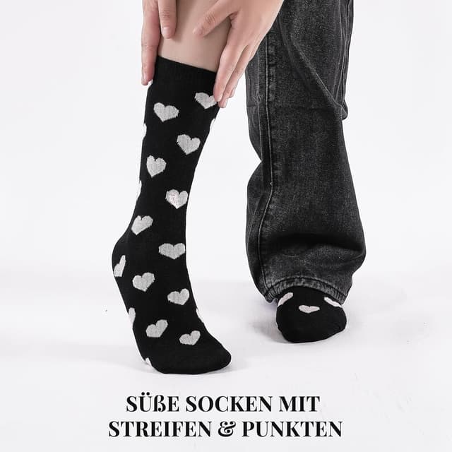 Thumbnail 4 de Cirorld Socken Damen 39–42 Bunte Baumwollsocken