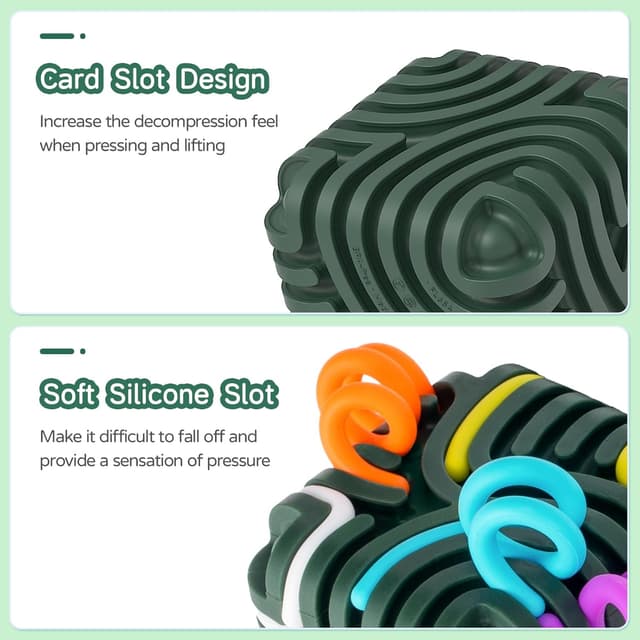 Detalle 2 de Accevo 3D Sensory Activity Board for Focus 🎲