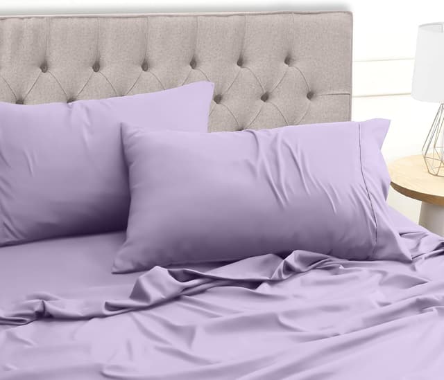 Thumbnail 5 de Utopia Bedding Sábanas 4 piezas 135x190 Lavanda