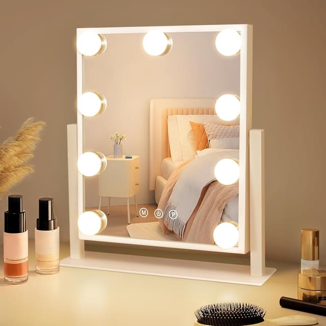 Imagen de Mursche Espejo de Maquillaje 9 LED 360° en OfertitasTOP