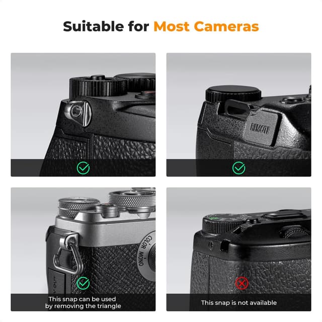 Detalle de K&F CONCEPT Camera Strap correa 100 cm