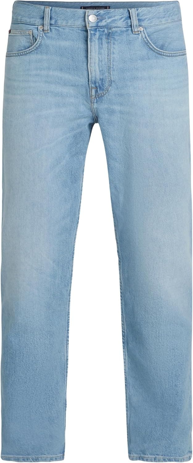 Detalle 2 de Tommy Hilfiger Men’s Denton Heron Blue Straight Leg Jeans