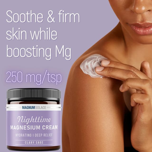 Thumbnail 3 de Magnum Solace Magnesium Lotion 8 oz topical cream