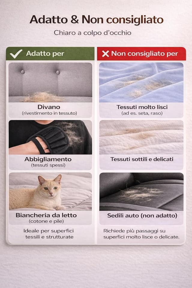 Detalle de ZenithyrEn 2 Guanti Peli Gatto e Cane con effetto elettrostatico