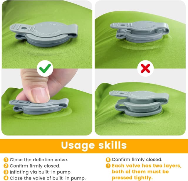 Detalle 2 de Oramoose 4in Sleeping Pad 🏕