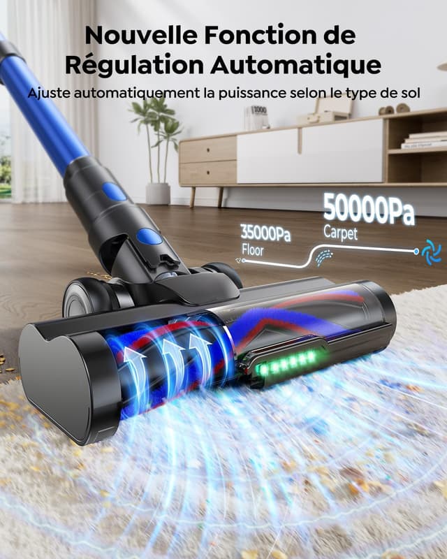 Detalle de SunSare X13 aspirateur balai 600 W