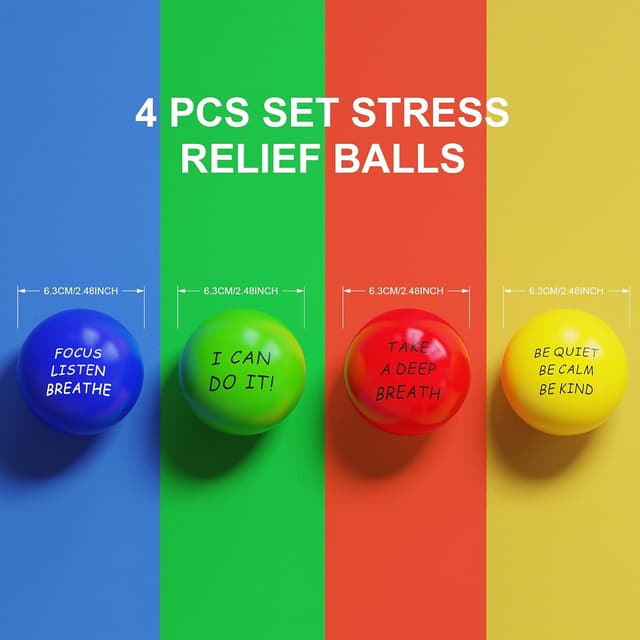 Thumbnail 4 de ALMAH Stress Balls 4 Pack