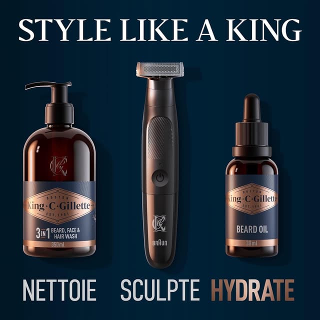 Thumbnail 2 de King C. Gillette Huile à barbe 30 ml