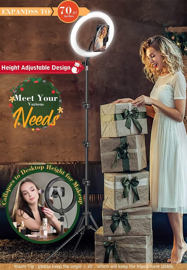 Thumbnail 3 de LIPETY 10 Ring Light con Treppiede