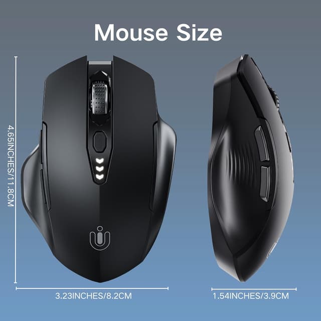 Thumbnail 5 de Uineer Wireless Mouse 4 DPI levels