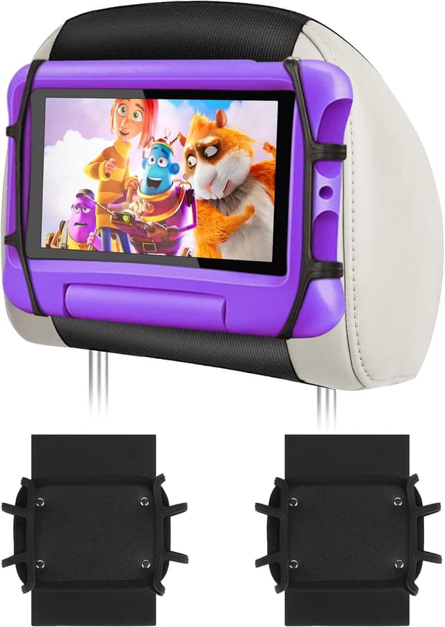 Detalle de WONNIE car headrest tablet mount 7 to 12.9in