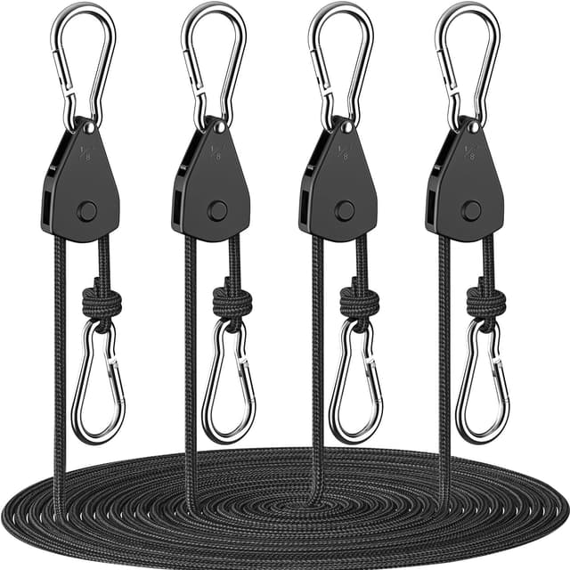 Imagen de Fondwell 1/8 in Rope Ratchet 4 Pack 🪝 en OfertitasTOP