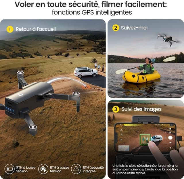 Detalle 2 de Holy Stone HS360S drone GPS 4K