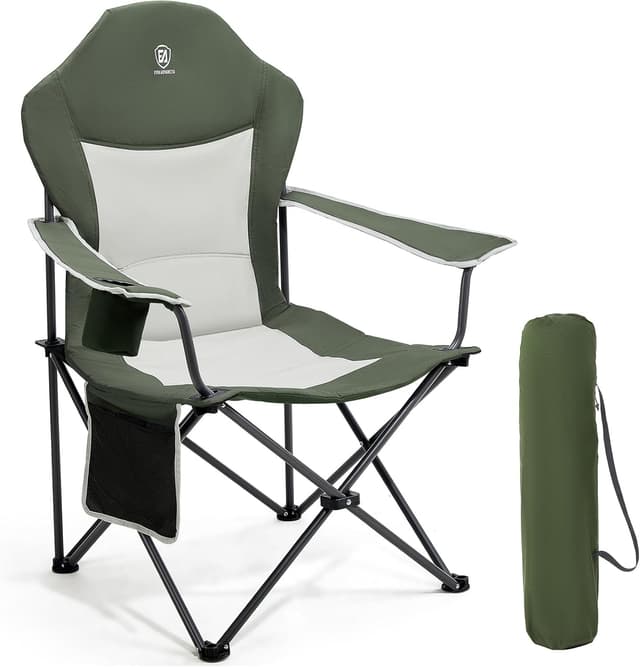 Detalle de EVER ADVANCED Luxus Campingstuhl bis 160 kg