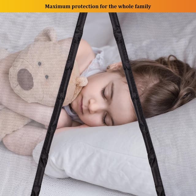 Thumbnail 3 de HOOMEE Mosquitera Magnética para Puerta Balcón 80x200cm 🦟