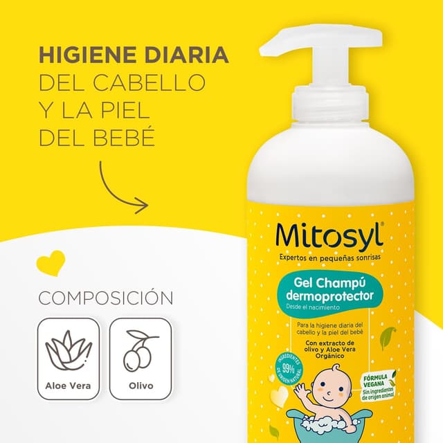 Thumbnail 1 de Mitosyl Gel Champú Dermoprotector 490 ml