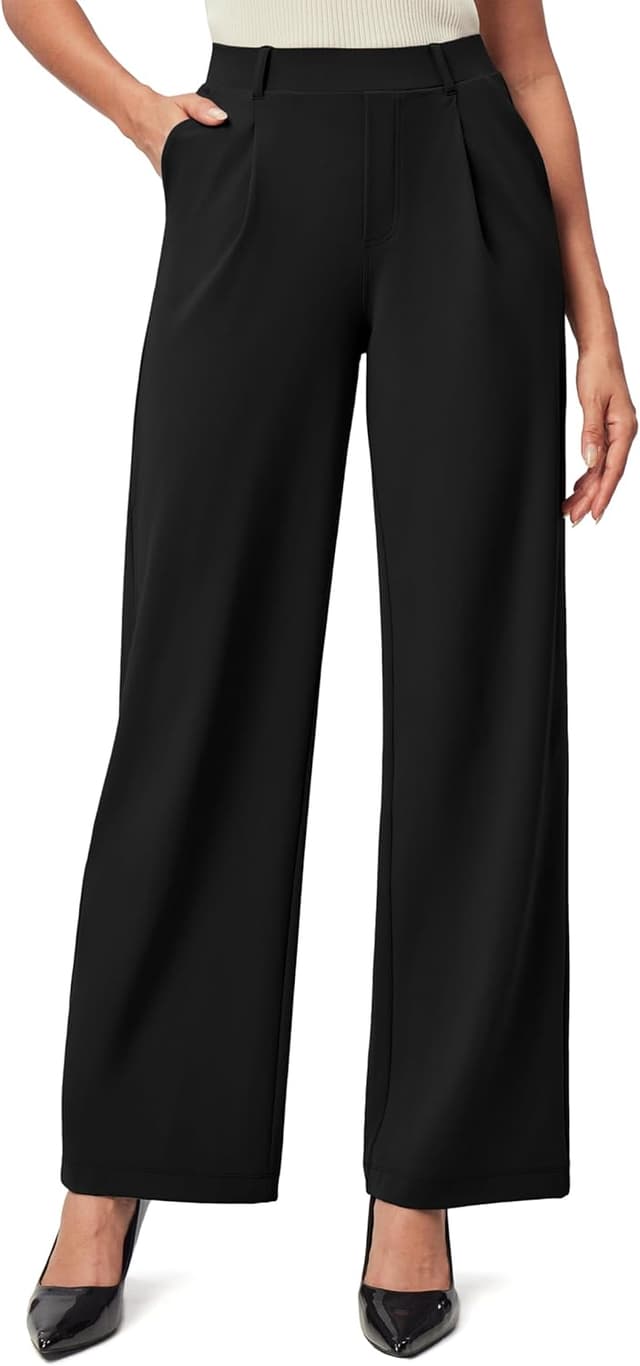 Detalle de IUGA Wide Leg Dress Pants