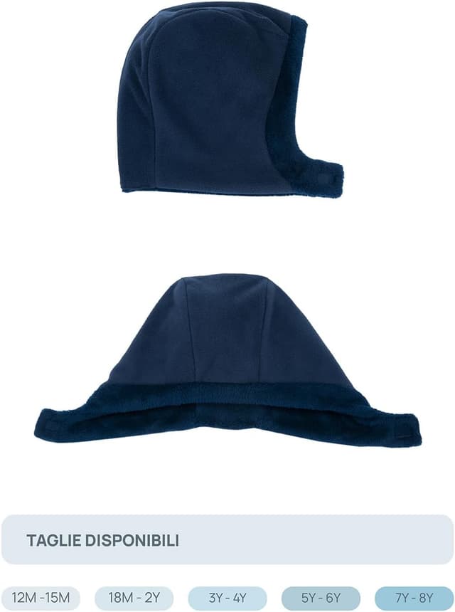 Thumbnail 4 de Chicco Cappello invernale reversibile in ciniglia