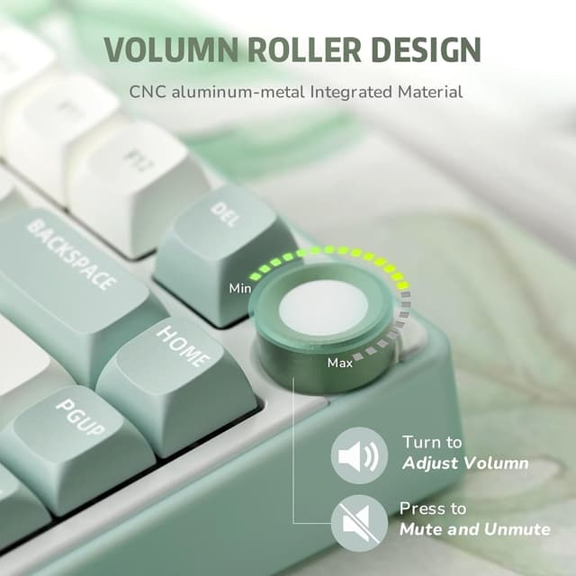 Detalle 2 de RK Royal Kludge R75 75% mechanical keyboard ⌨