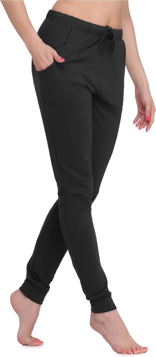 Detalle de Merry Style MS10-277 pantaloni da tuta lunghi donna in viscosa con elastan