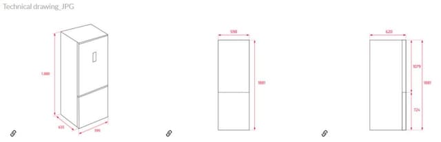 Thumbnail 5 de Teka NFL 342 WH frigorífico No Frost 342 l