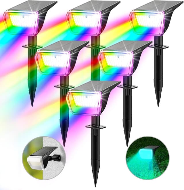 Thumbnail 6 de Linkind Solar Outdoor Garden Lights (IP67) with Winter Mode, 800lm, 3000K Warm White – 3-Pack