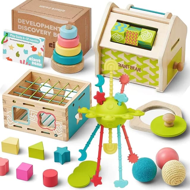 Detalle de Giant bean Montessori 5-in-1 ab 6 Monaten