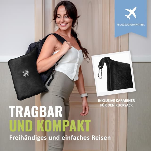 Detalle de BOACAY Reisedecke 100 x 160 cm