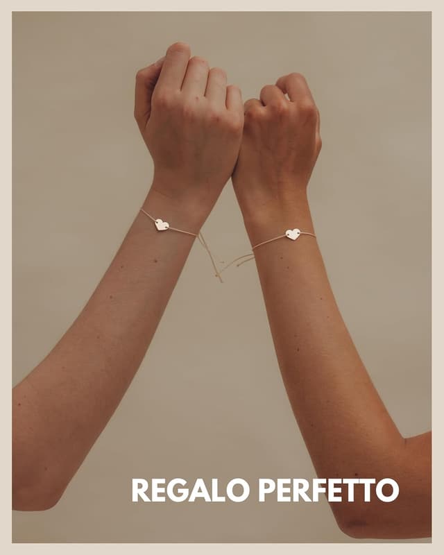 Detalle 2 de GD GOOD.designs Bracciale amicizia oro 18K 💫