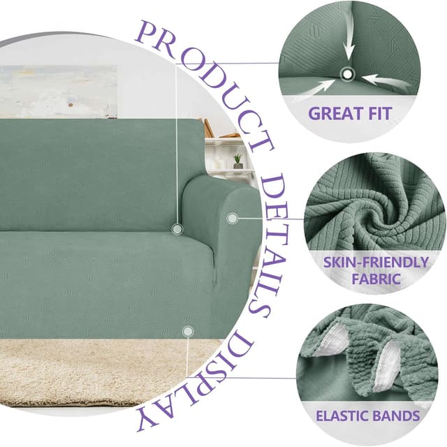 Thumbnail 5 de Ystyle Copridivano 3 Posti Verde Chiaro