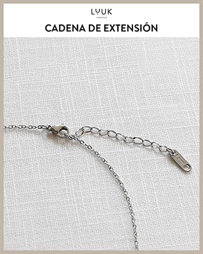 Thumbnail 5 de LUUK LIFESTYLE collar loto acero 50 cm