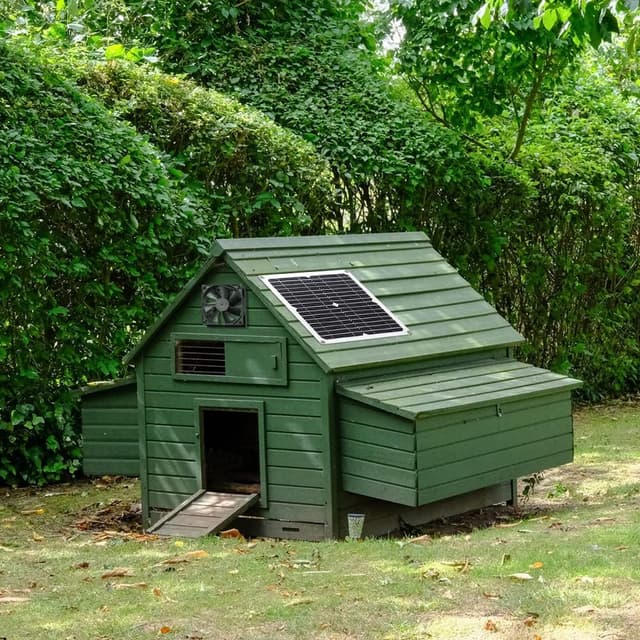 Thumbnail 6 de SUNYIMA Solar Panel Fan Kit (12W) weatherproof solar exhaust fan for small coops, sheds & greenhouses