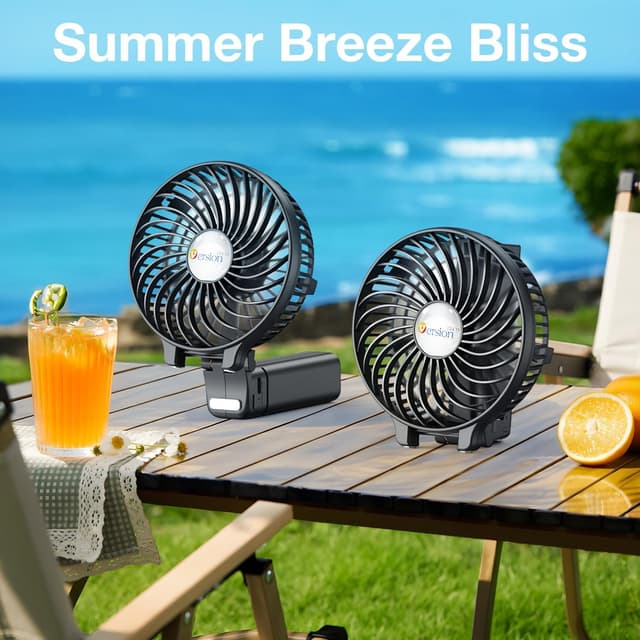 Thumbnail 5 de VersionTech Hand Held Fan 3-speed portable fan