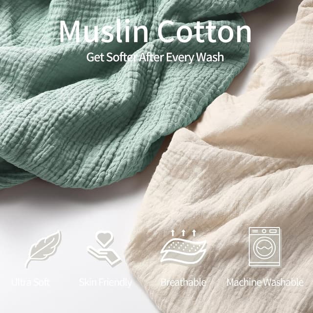 Detalle 2 de Peepeemax Kapuzenhandtuch Baby 76×76 cm 2er-Pack 🧖♀