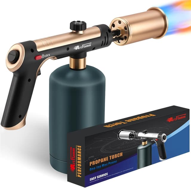 Detalle de ARTFLAMM Propane Torch Turbo Mode for Cooking