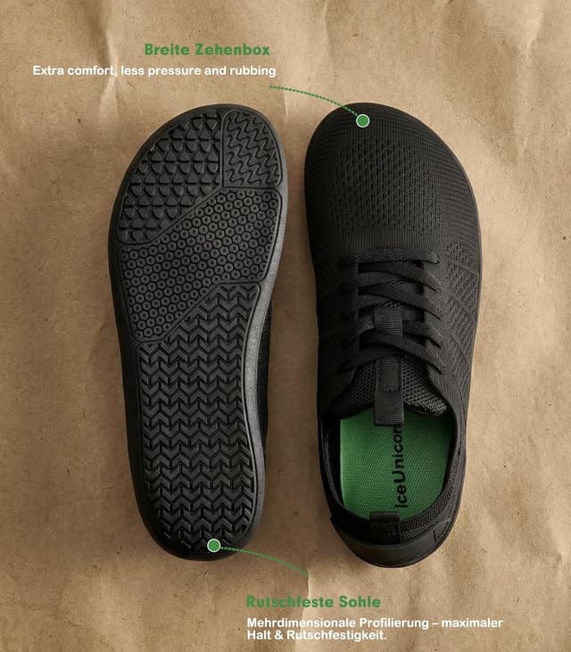 Detalle 2 de Barfußschuhe IceUnicorn Zero-Drop 4 Eigenschaften