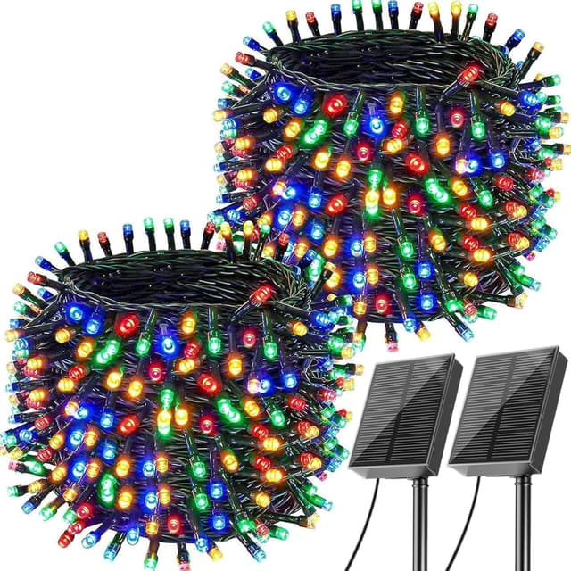 Imagen de Amzxart Catena di luci solari 400 LED 42 m 🎄 en OfertitasTOP