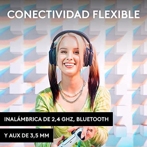 Detalle de Logitech G A30 Auriculares inalámbricos 27h Azul