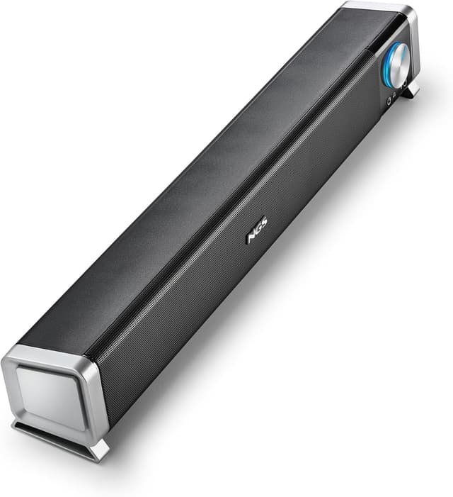 Detalle 2 de NGS SB500-BT kabellose Bluetooth-Soundbar (20 W) für PC, TV, Smartphone & Tablet