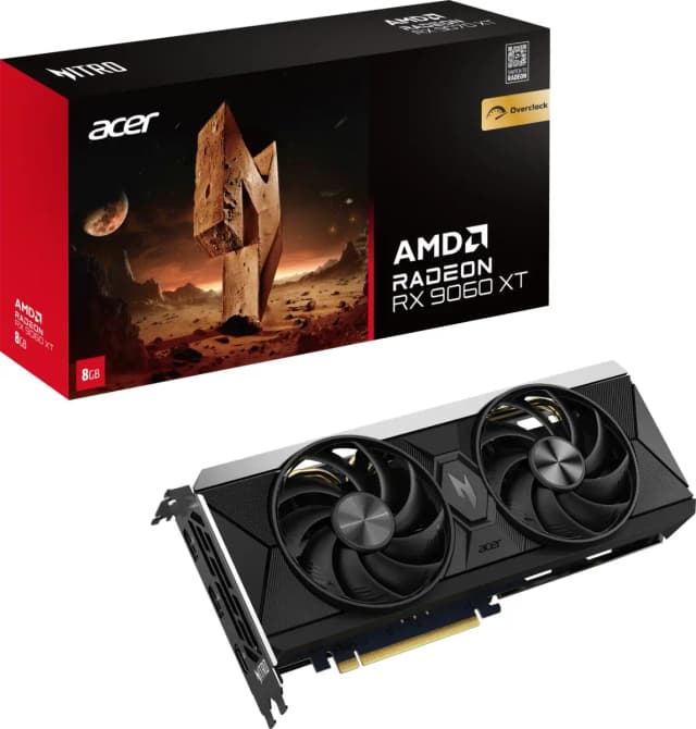 Imagen de Acer Nitro Radeon RX 9060 XT OC 8Go en OfertitasTOP