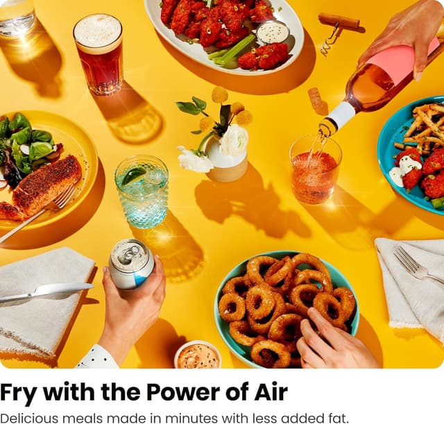 Thumbnail 4 de CHEFMAN 5.6L Dual Air Fryer Oven