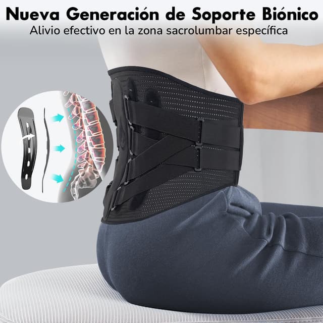 Thumbnail 3 de mezzuno Faja Lumbar XL 8 puntos Compresión