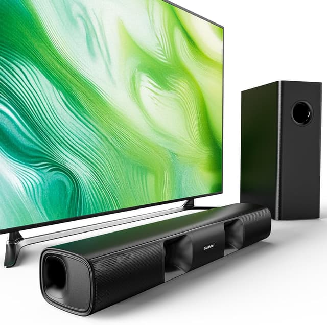 Detalle de Saiyin Sound Bar 90W compact soundbar for TV