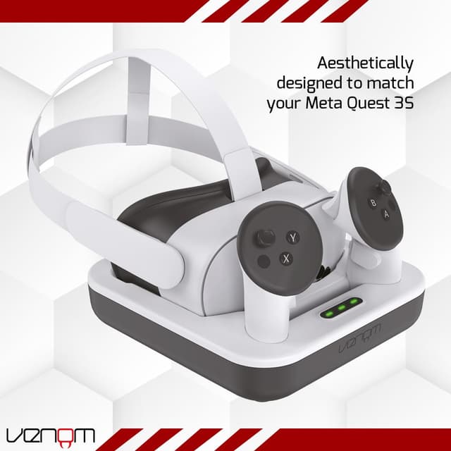 Thumbnail 4 de Ladestation für Meta Quest 3S, inkl. Akkus