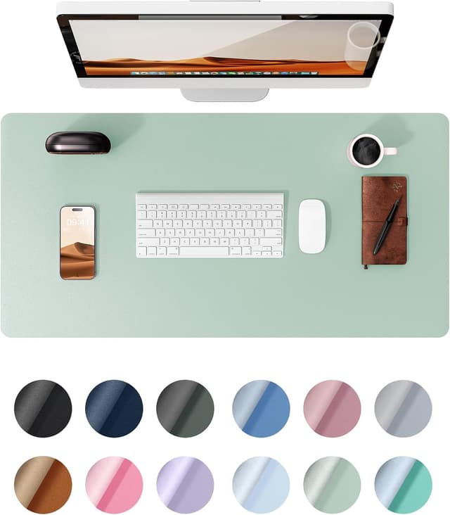 Detalle de YSAGi Schreibtischunterlage 80x40 cm Leder